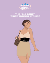 Load image into Gallery viewer, The 9-5 babe waist trainer with zip