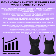 Load image into Gallery viewer, The No Back Phat waist trainer