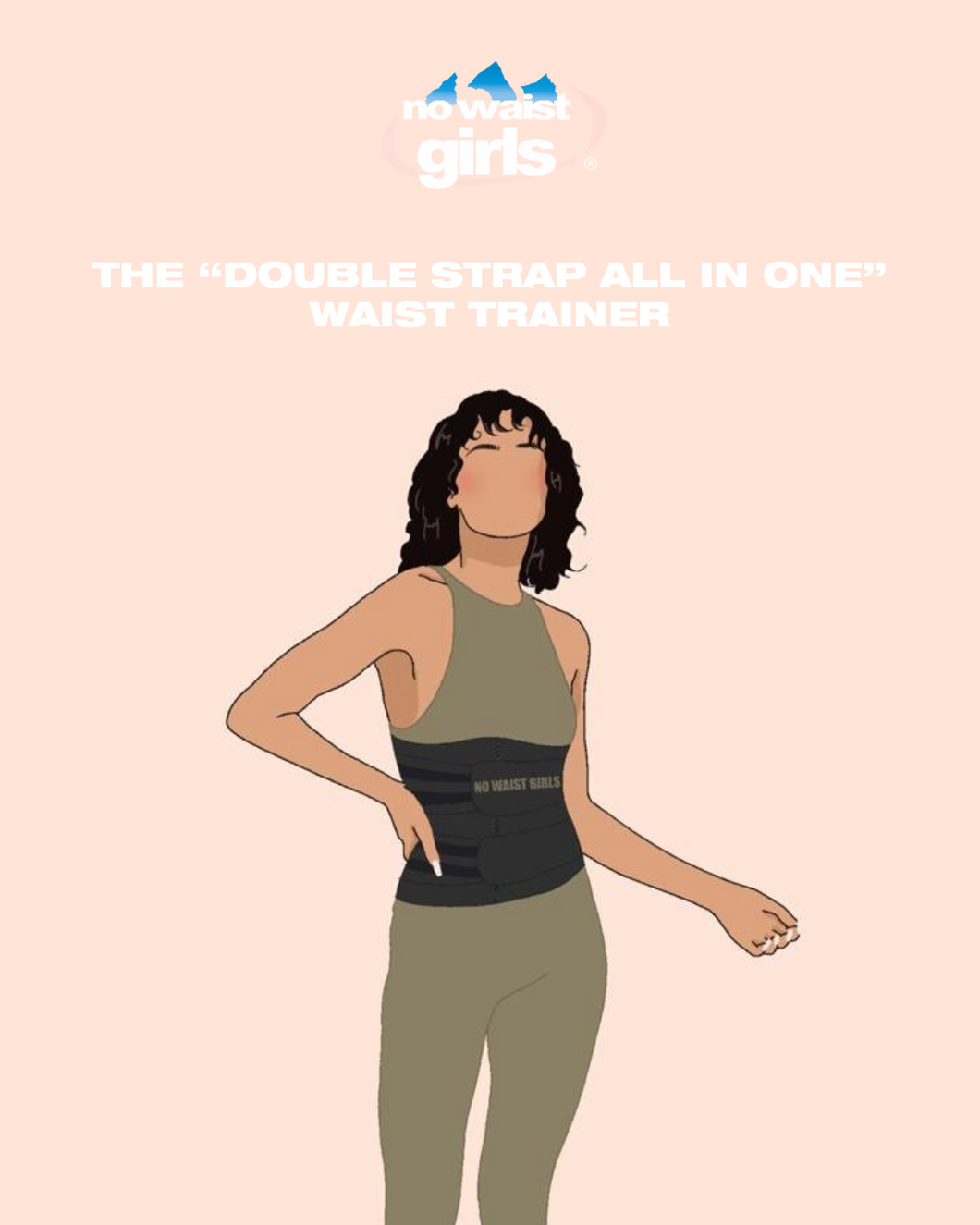 The Double strap all in one waist trainer