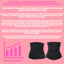 Load image into Gallery viewer, The Double strap all in one waist trainer
