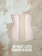 Load image into Gallery viewer, No waist latex trainer in beige
